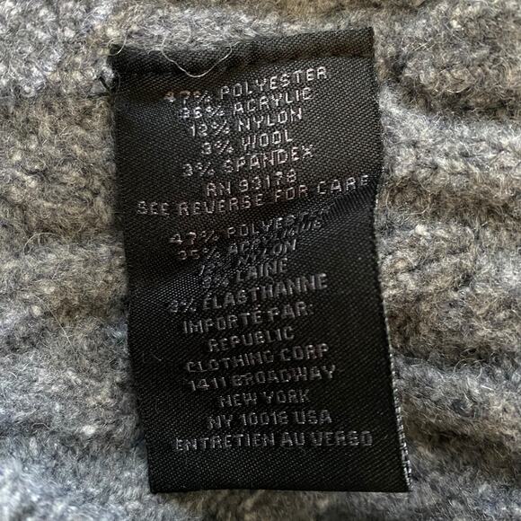 MAGASCHONI MAN Wool Turtleneck Knit Sweater Size X-Large NWT - Picture 4 of 4